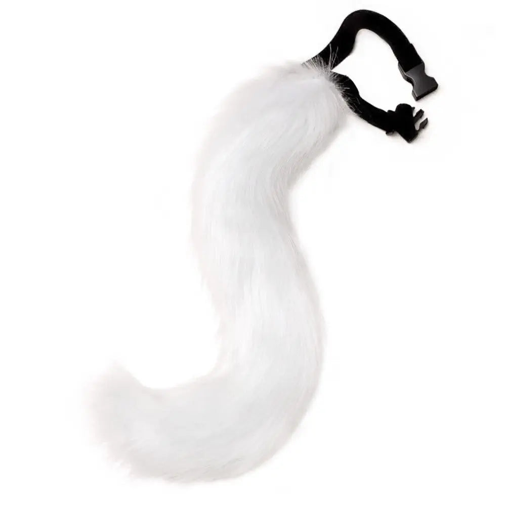 Plush Halloween Cosplay Accessories Adjustable Long Tail Halloween Animal Cosplay Props Cute Outfit Animal Cosplay Props Adult