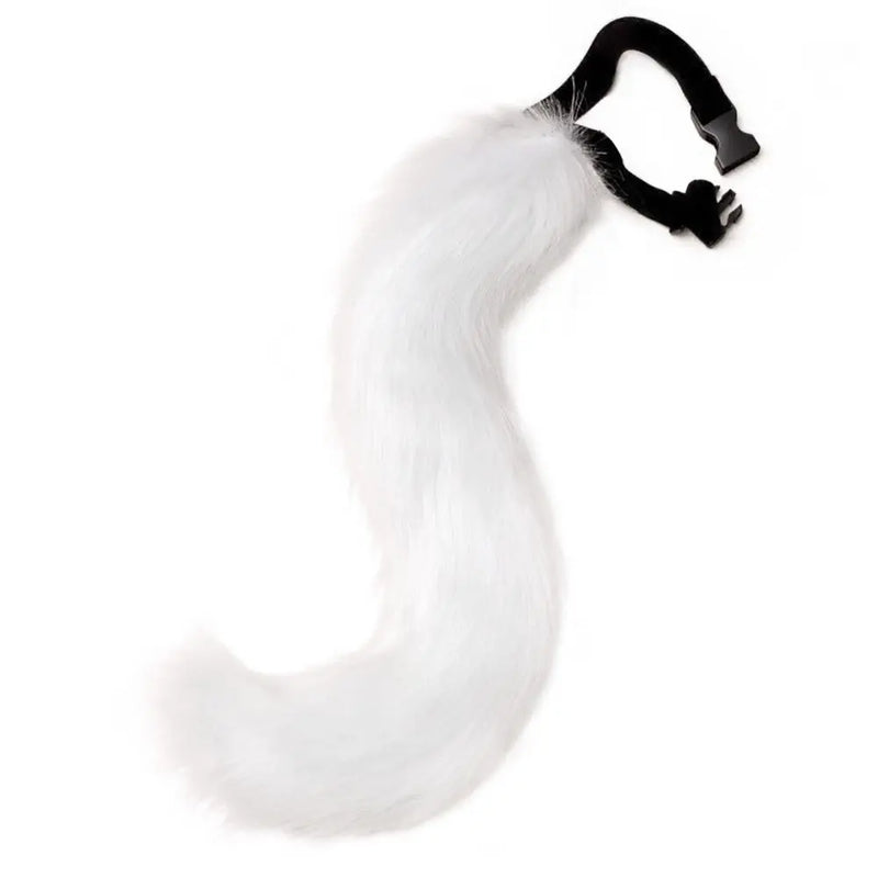 Plush Halloween Cosplay Accessories Adjustable Long Tail Halloween Animal Cosplay Props Cute Outfit Animal Cosplay Props Adult