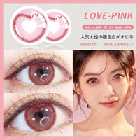 EYESHARE 2pcs Natural Colored Contact Lenses For Eyes Colored Contact Lens For Eyes Yearly Beautiful Pupil Makeup Contact Lense