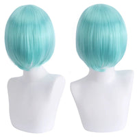 Short Cosplay Bob Wig – Face Contouring Thick Synthetic Hair Wig, Colorful Heat Resistant Fiber Wig
