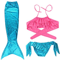 Mermaid Tail for Kids 2025 new girls Cosplay Mermaid Cosplay beach swimsuit for ages 5-10