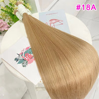 Colored Straight Human Hair Bulk for Braiding
