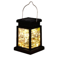 Solar Retro Retro Palace Lantern – Outdoor Solar Hanging Garden Light for Lawn & Yard Decor