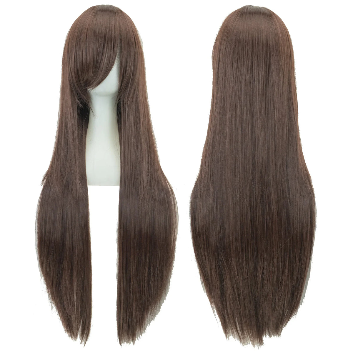 80cm Long Straight Cosplay Wig Synthetic Heat Resistant Wig for Women Party Costume Hair