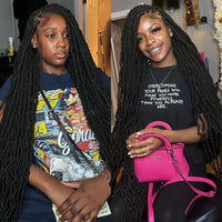 40" Dreadlock Wig Synthetic Full Lace Braided Wigs For Women Box Braids Wig Locs Braid Wig