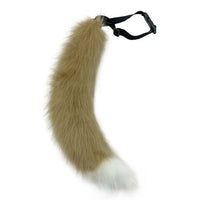 Long Hair Beast Tail – Extra Large Plush Fox Wolf Tail for Cosplay, Furry & Halloween