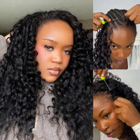 Deep Wave Human Hair for Crochet Braids – Pre-Separated