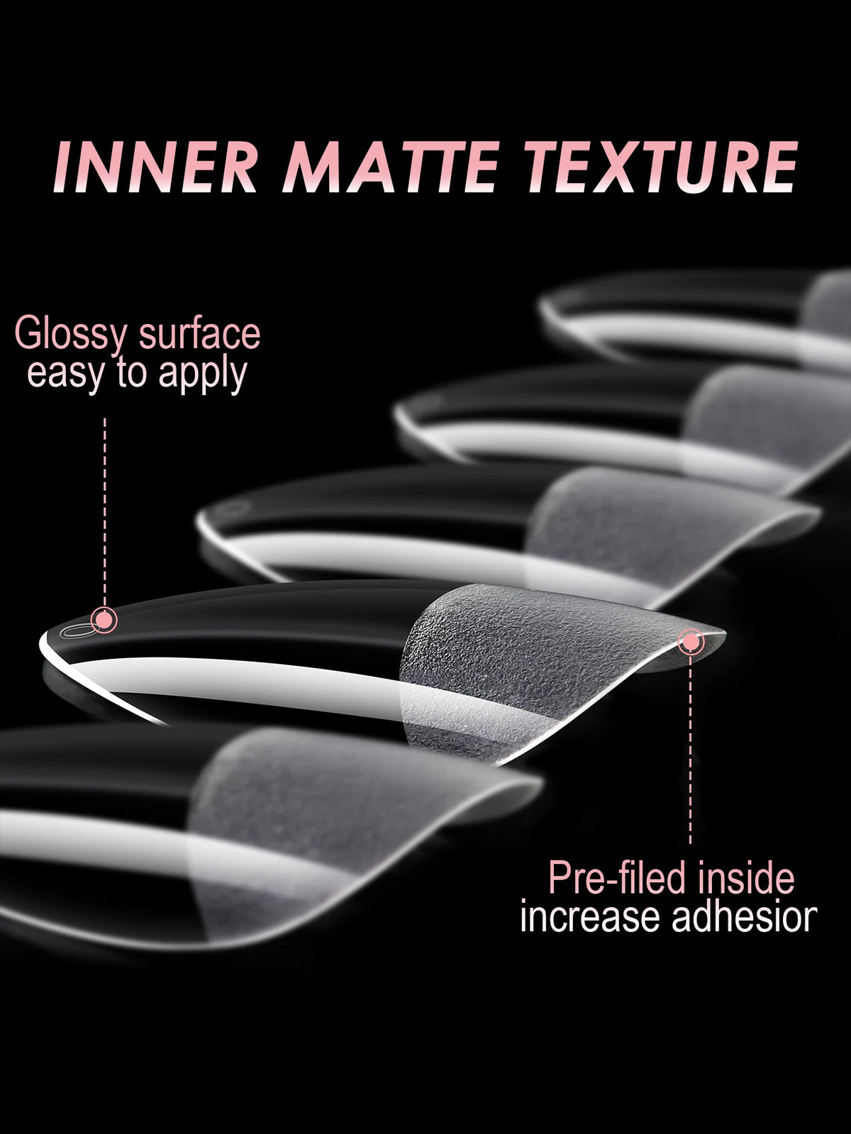 600PCS Short Almond Soft Gel Nail Tips Full Cover – Press On False Nail Tips for Acrylic Nails