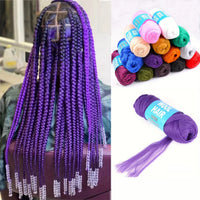 Brazilian Wool Braiding Hair | Acrylic Yarn for Crochet Braids Perfect for Senegalese twists, Senegal twist braids, and protective hairstyles