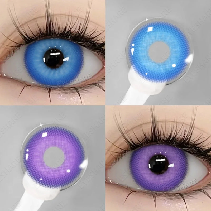 EYESHARE New Fashion Color Contact Lenses for Eyes Anime Blue Eyes Contacts Lenses