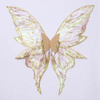 Butterfly Fairy Elf Costume Wing Princess Angel Wing Ears Star Fairy Stick Garland Set Halloween Cosplay Party Photography Props