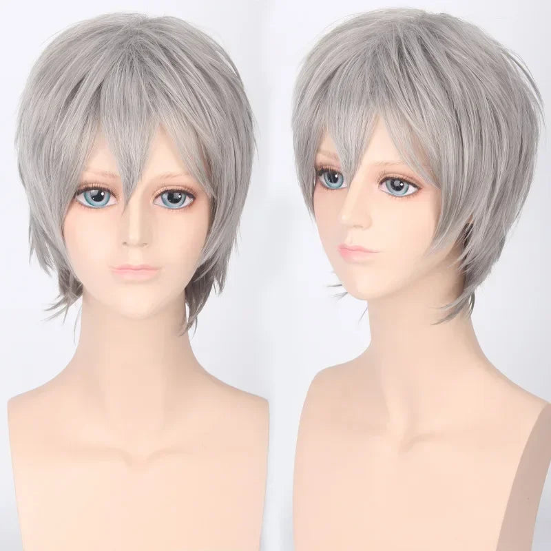 Cosplay Anime Long Wavy Pink Blue Red Blonde Black Green White Brown Cosplay Wig Synthetic Wig