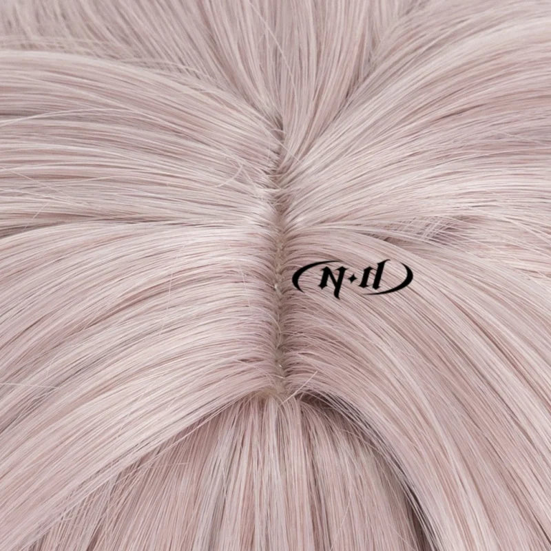 ND The Herta Cosplay Wigs Honkai Star Rail Game Cos Hair Wigs for Comic Con Coser Costume Theme Party Heat Resistant Synthetic