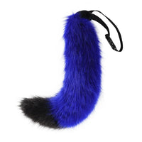Plush Fox Tail Cosplay Accessory – 50cm Faux Fur Animal Tail with Waist Belt