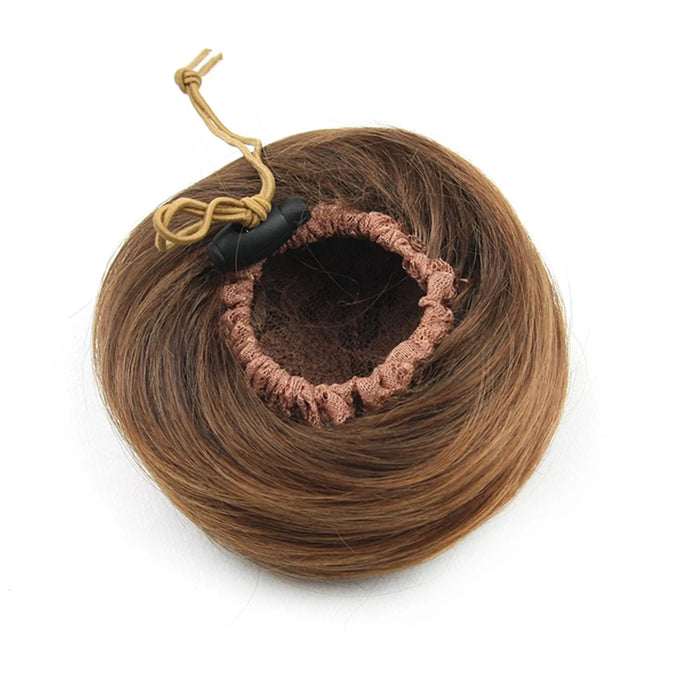 Synthetic Chignon Adjustable Hair Bun Hair Scrunchies Extension Curly Updo Hairpiece For Women
