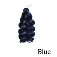 Loose Curly 12″ Pre-Stretched Wavy Braiding Hair – Easy Crochet / Box Braid Bulk (Natural-Curl, Low Shedding)