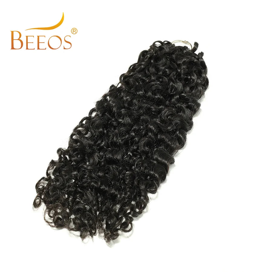 Curly Human Hair for Crochet Braids – Pre-Separated