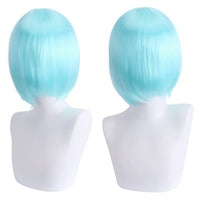 Short Cosplay Bob Wig – Face Contouring Thick Synthetic Hair Wig, Colorful Heat Resistant Fiber Wig