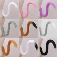 Long Flexible Plush for Cat Tail Adults Kids Cosplay Long Tail Fancy Dress Accessory Costume Anime Long for Cat T