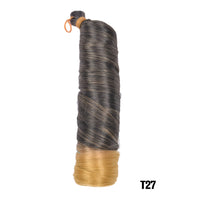 French Curls Braiding Hair Extensions Synthetic Hair Loose Wave Spiral Curl Braids High Temperature Ombre Pre Stretched Hair