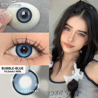 Color Contact Lenses For Eyes 2pcs Natural Colored Lens Blue Pink Beauty Contact Lenses Eye Yearly Cosmetic Color Lens