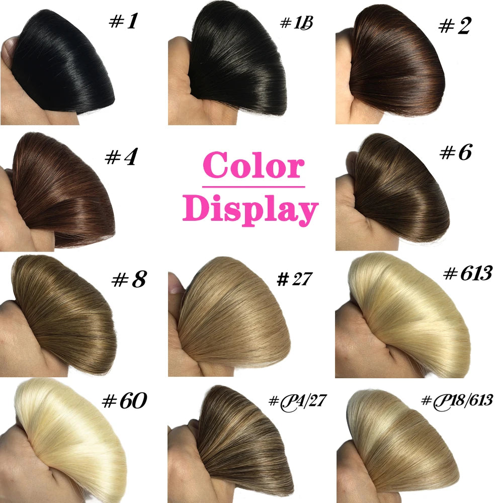 Straight Tape-In Human Hair Extensions – 20, 40 or 60 Pieces