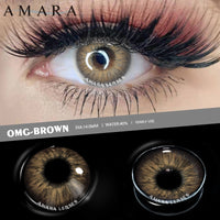 AMARA 1 Pair Colored Contact Lenses Natural Look Brown Eye Lenses Gray Contact Blue Lenses Fast Delivery Green Eye