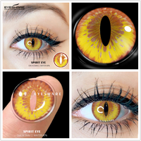 EYESHARE 2pcs Colored Contact Lenses For Eyes Cosplay Colored Lenses Blue Contact Lens Yearly Beautiful Pupil Eyes Contact Lens