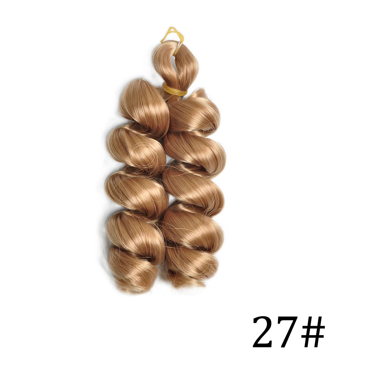 Loose Curly 12″ Pre-Stretched Wavy Braiding Hair – Easy Crochet / Box Braid Bulk (Natural-Curl, Low Shedding)