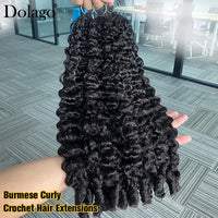 Kinky Curly Human Hair for Crochet Braids – Pre-Separated String
