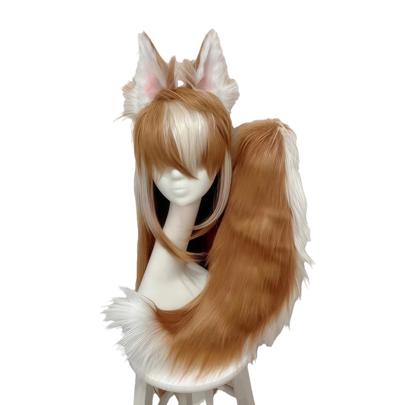 Cute Animal Tail & Ear Headband – Cosplay Accessory Prop for Party & Costume