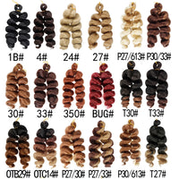 French Curly Crochet Hair Short 12inch Synthetic Braiding Hair Loose Wavy French Curl Braids Extensions for Women