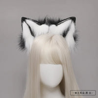 New Red Fox Anime Beast Ear Beast Tail Wolf Ear Cat Ear Headband Custom COSPLAY Hand Made LOL Golden Fox Ears Hair Accessories