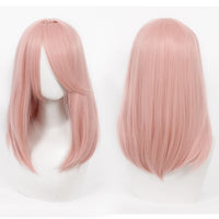 18 Inch Extra Long Straight Hair Wig With Bangs Synthetic Heat-Resistant Suitable For Women Cosplay Wigs