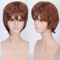 Cosplay Anime Long Wavy Pink Blue Red Blonde Black Green White Brown Cosplay Wig Synthetic Wig
