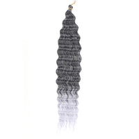 1 Pack Deep Wave Crochet Hair – Synthetic Passion Twist Braiding Hair Extensions
