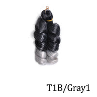 Loose Curly 12″ Pre-Stretched Wavy Braiding Hair – Easy Crochet / Box Braid Bulk (Natural-Curl, Low Shedding)