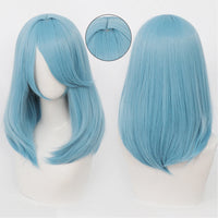 18 Inch Extra Long Straight Hair Wig With Bangs Synthetic Heat-Resistant Suitable For Women Cosplay Wigs