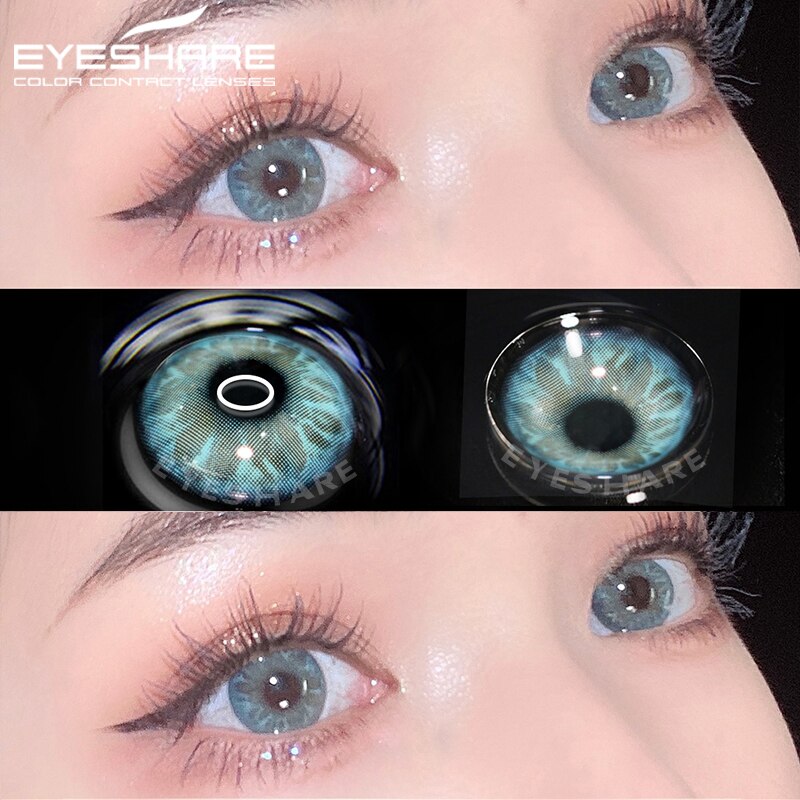 Color Lens Eyes Makeup Yearly Color Contact Lenses For Eyes Beauty Contact Lenses Eye Cosmetic Color Lens Eyes Makeup