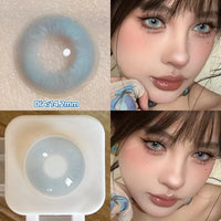 Beauty Pupils Natural Blue Lens Prescription Colored Contact Lenses Myopia Eye Color Lenses Violet Lenses