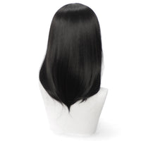 18 Inch Extra Long Straight Hair Wig With Bangs Synthetic Heat-Resistant Suitable For Women Cosplay Wigs