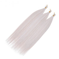 28" Deep Wave Crochet Braiding Hair 3 Pack 300g Synthetic Hair Bundles Ombre Blonde Crochet Hair Extensions