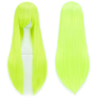 80cm Long Straight Cosplay Wig Synthetic Heat Resistant Wig for Women Party Costume Hair
