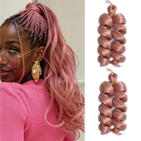 French Curls Braiding Hair Synthetic Water Wave Crochet Braids hair 12inch Spiral Curly for Women Party Pre Stretched Hair