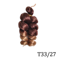 French Loose Curly Braiding Hair12Inch Synthetic French Curl Braiding Hair Extensions Pre Stretched Deep Wavy Twist Crochet Hair