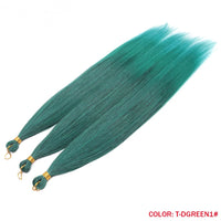 28" Deep Wave Crochet Braiding Hair 3 Pack 300g Synthetic Hair Bundles Ombre Blonde Crochet Hair Extensions