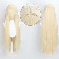 100cm Colourful Wig Long Staight Cosplay Anime Costume Party Wigs Synthetic Heat Resistant Wig