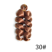 Loose Curly 12″ Pre-Stretched Wavy Braiding Hair – Easy Crochet / Box Braid Bulk (Natural-Curl, Low Shedding)