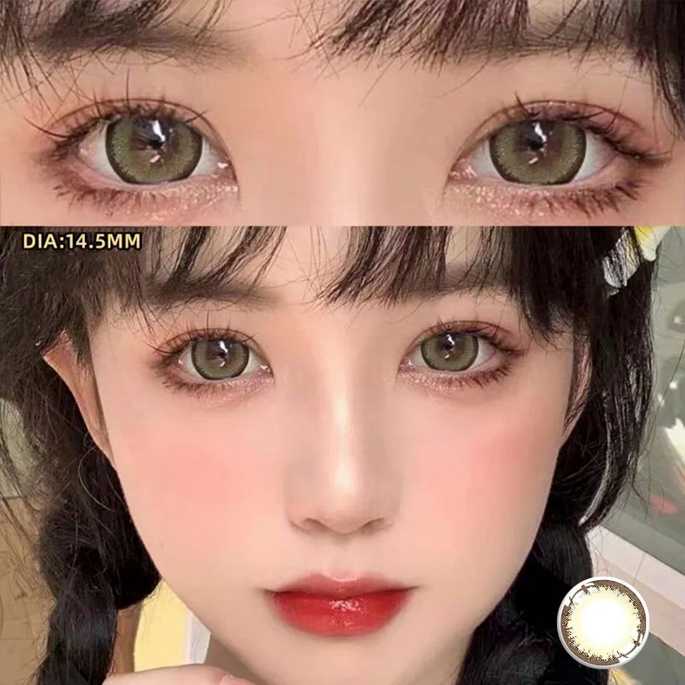 Colored Lenses for Eyes Soft Eyes Contact Lenses Big Beautiful Pupil Cosmetics