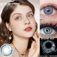 EYESHARE Color Contact Lenses For Eyes 1pair Natural Colored Lenses Yearly Cosmetics Lenses Beauty Makeup Brown Contact Lens
